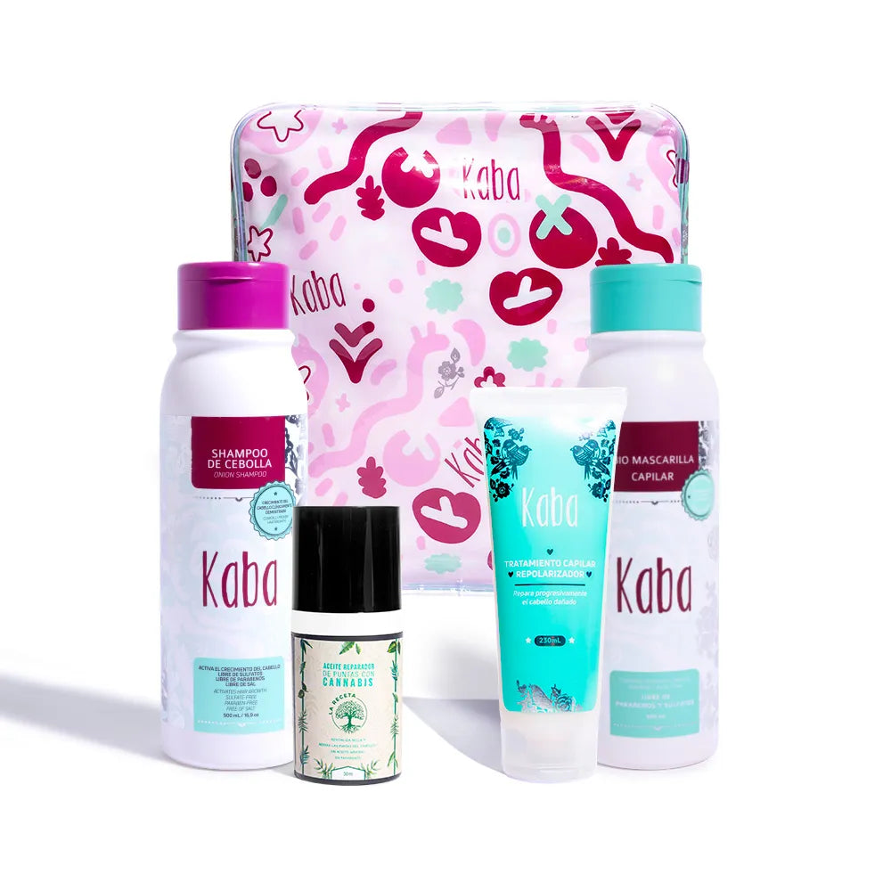 Kit Crecimiento y Reparación + Aceite para Puntas La Receta