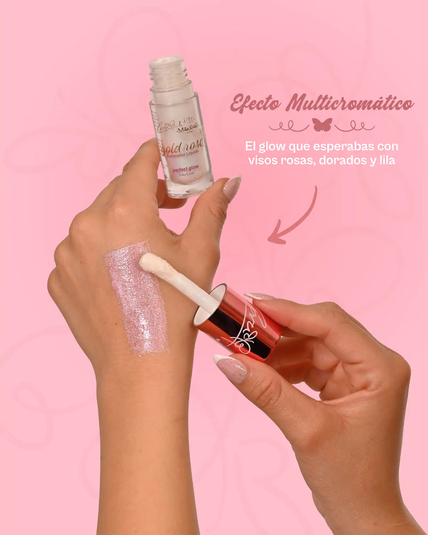 Iluminador Multicromático Kaba Makeup x Cara | Ácido Hialurónico + Vitamina E