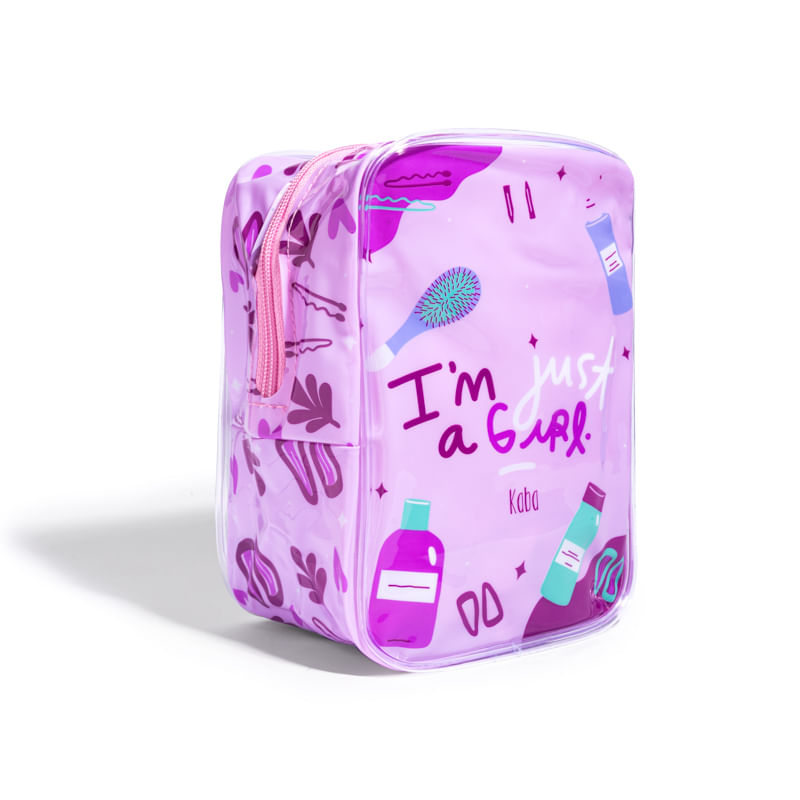 Bolsa Cosmetiquera Kaba I'm Just a Girl