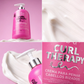 Crema para peinar Rizos Kaba Curl Therapy 450 mL | Sin Siliconas con Mantequillas de Mango, Aguacate y Péptidos - Memoria de Rizo y Cero Efecto Cartón