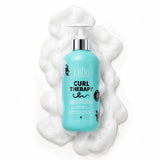 Shampoo Hidratante para Rizos Kaba Curl Therapy 450 mL | Sin Sulfatos con Péptidos Vegetales, Chía y Lino - Anti-Quiebre y Máxima Definición