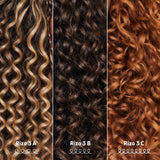 Shampoo Hidratante para Rizos Kaba Curl Therapy 450 mL | Sin Sulfatos con Péptidos Vegetales, Chía y Lino - Anti-Quiebre y Máxima Definición