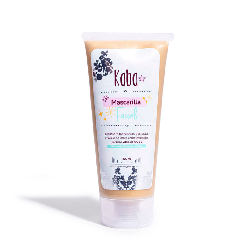 Mascarilla Facial Golden Kaba 200 mL
